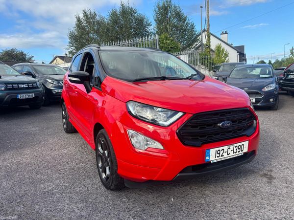 Ford EcoSport SUV, Diesel, 2019, Red