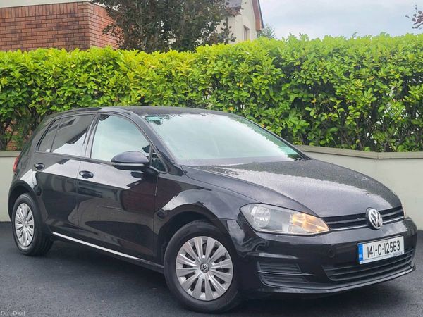 Volkswagen Golf Hatchback, Diesel, 2014, Black
