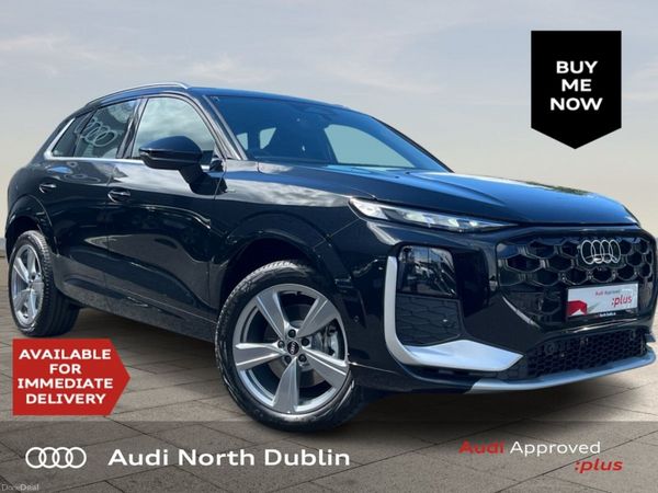 Audi Q3 SUV, Petrol Plug-in Hybrid, 2026, Black