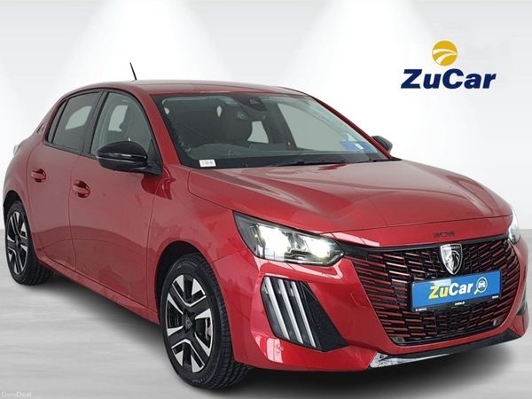 Peugeot 208 Hatchback, Electric, 2024, Red