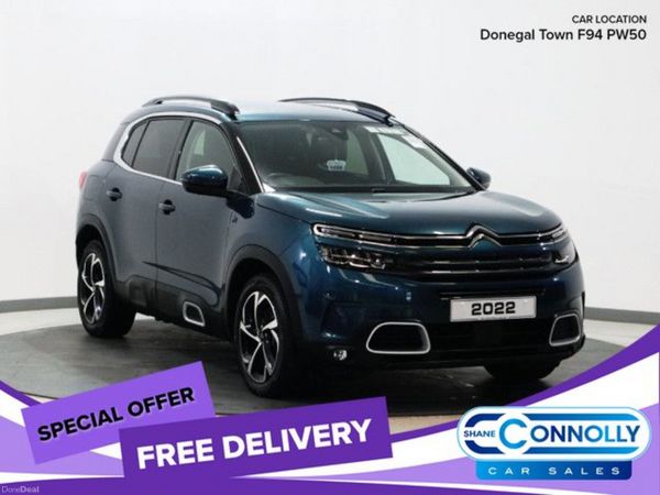 Citroen C5 Aircross SUV, Petrol Hybrid, 2022, Blue