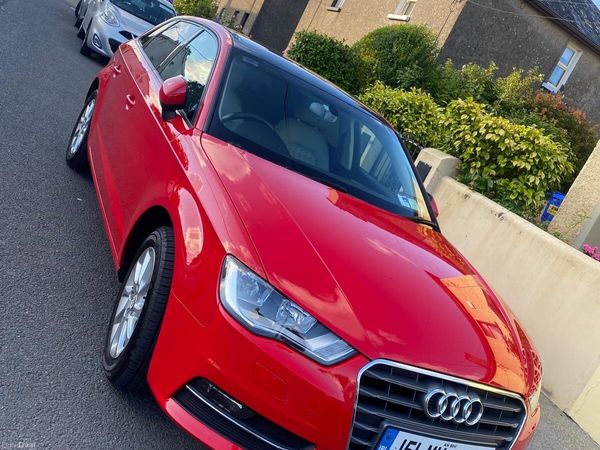 Audi A3 Hatchback, Petrol, 2015, Red