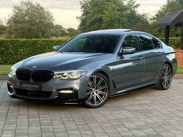 BMW 5-Series Saloon, Diesel, 2018, Grey