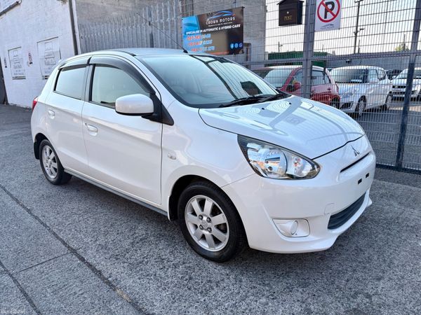 Mitsubishi Mirage Hatchback, Petrol, 2015, White