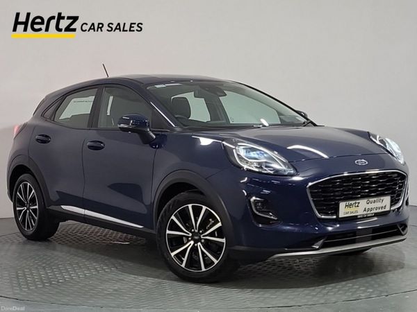 Ford Puma MPV, Petrol Hybrid, 2023, Blue
