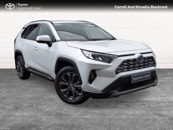 Toyota RAV4 SUV, Petrol Hybrid, 2023, White