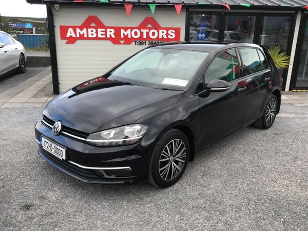 Volkswagen Golf Hatchback, Petrol, 2017, Black