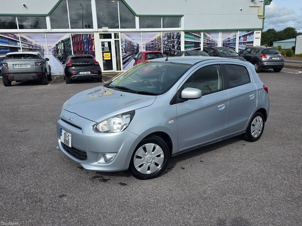 Mitsubishi Mirage Hatchback, Petrol, 2015, Silver