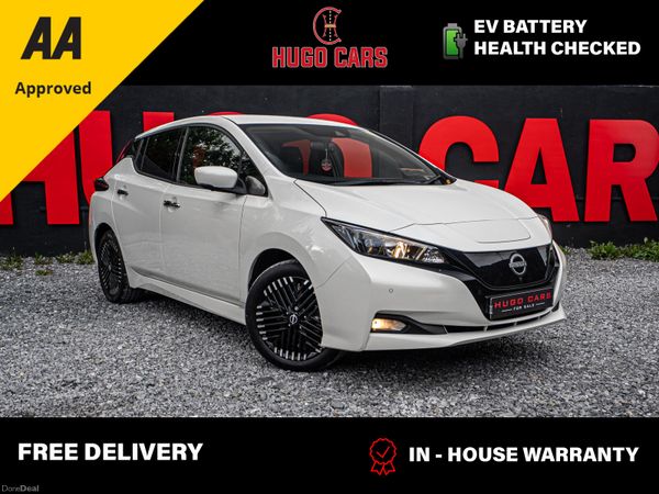 Nissan Leaf Hatchback, Electric, 2022, White