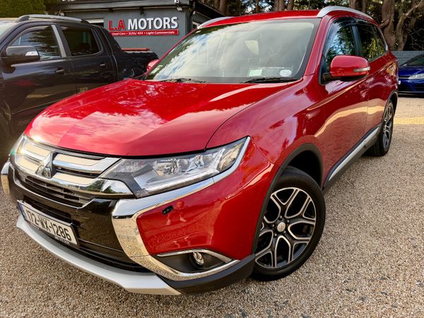 Mitsubishi Outlander SUV, Diesel, 2017, Red