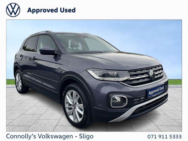 Volkswagen T-Cross SUV, Petrol, 2023, Grey