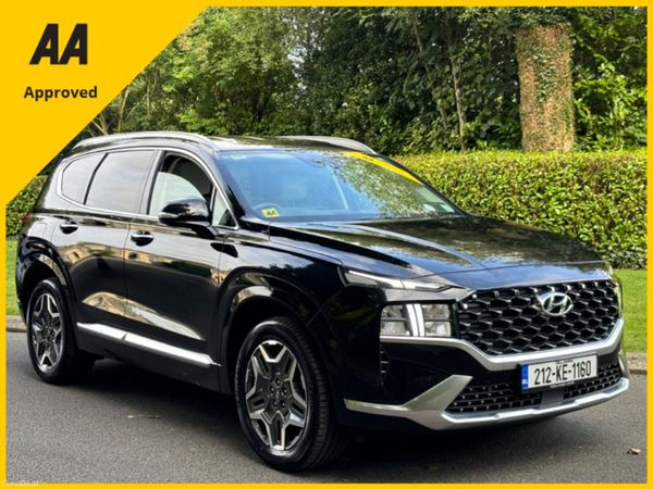 Hyundai Santa Fe SUV, Petrol Plug-in Hybrid, 2021, Black