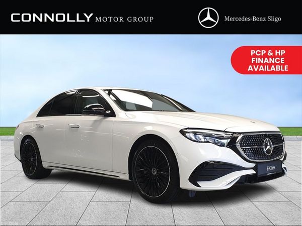 Mercedes-Benz E-Class Saloon, Diesel Plug-in Hybrid, 2026, White
