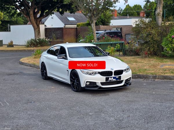 BMW 4-Series Saloon, Diesel, 2017, White