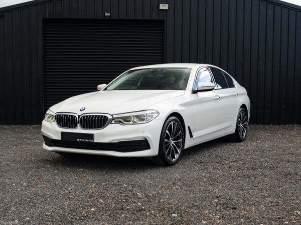 BMW 5-Series Saloon, Diesel, 2017, White