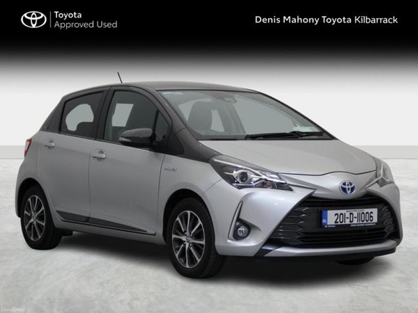Toyota Yaris Hatchback, Petrol Hybrid, 2020, Grey