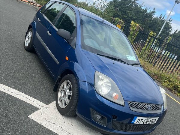 Ford Fiesta Hatchback, Petrol, 2007, Blue