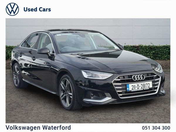 Audi A4 Saloon, Diesel, 2021, Black