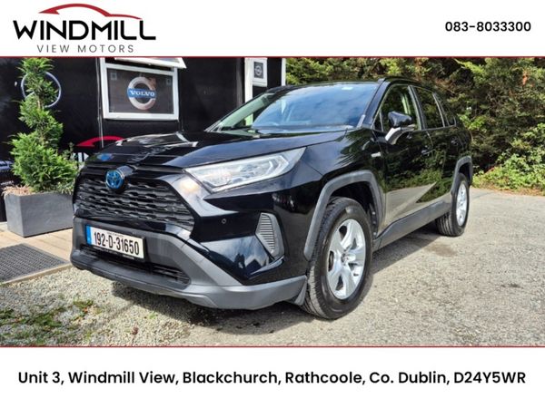 Toyota RAV4 SUV, Petrol Hybrid, 2019, Black