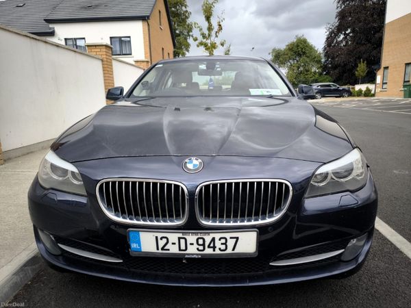 BMW 5-Series Saloon, Diesel, 2012, Blue