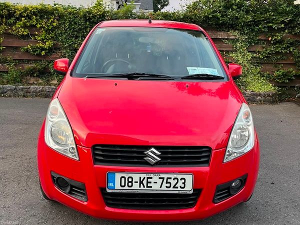 Suzuki Splash MPV, Petrol, 2008, Red