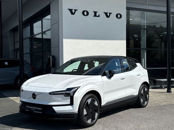 Volvo EX30 SUV, Electric, 2025, White