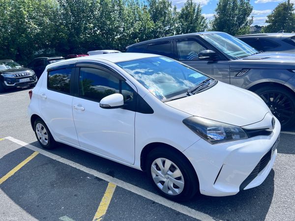 Toyota Vitz Hatchback, Petrol, 2016, White