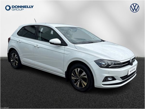 Volkswagen Polo Hatchback, Petrol, 2021, White