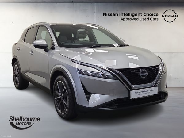 Nissan Qashqai Hatchback, Petrol, 2023, Silver