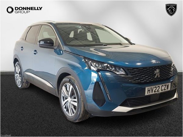 Peugeot 3008 Estate, Diesel, 2022, Blue