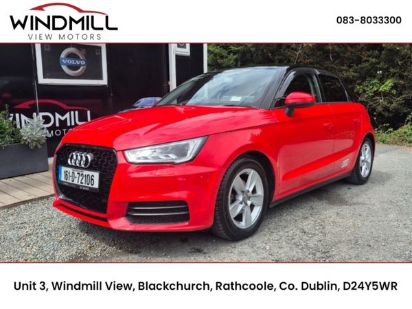Audi A1 Hatchback, Petrol, 2016, Red