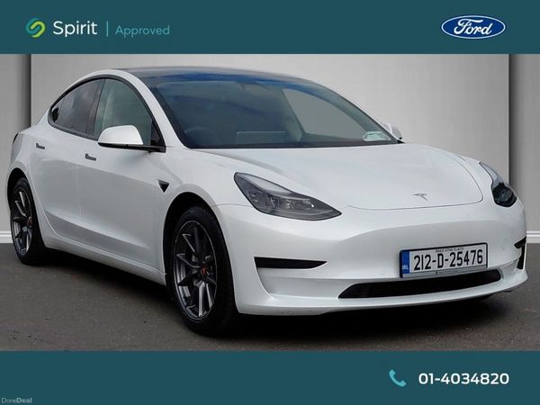 Tesla Model 3 Saloon, Electric, 2021, White