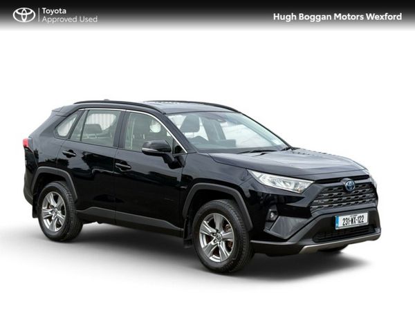 Toyota RAV4 SUV, Petrol Hybrid, 2023, Black