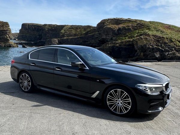 BMW 5-Series Saloon, Diesel, 2017, Black