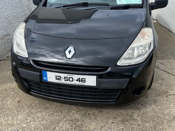 Renault Clio Hatchback, Ethanol Petrol, 2012, Black