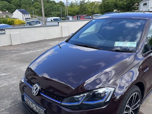 Volkswagen Golf Hatchback, Petrol Plug-in Hybrid, 2017, Black
