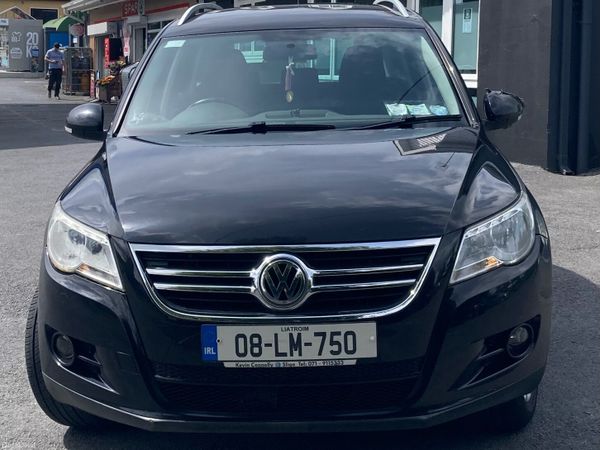 Volkswagen Tiguan SUV, Petrol, 2008, Black