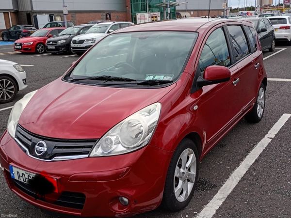 Nissan Note MPV, Petrol, 2011, Red