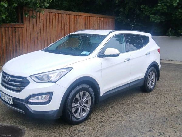 Hyundai Santa Fe SUV, Diesel, 2016, White