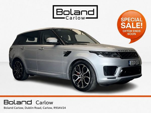Land Rover Range Rover Sport SUV, Petrol Plug-in Hybrid, 2021, Grey