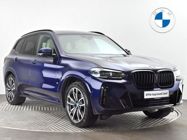 BMW X3 SUV, Petrol Plug-in Hybrid, 2023, Blue