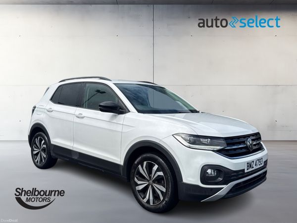 Volkswagen T-Cross Hatchback, Petrol, 2023, White