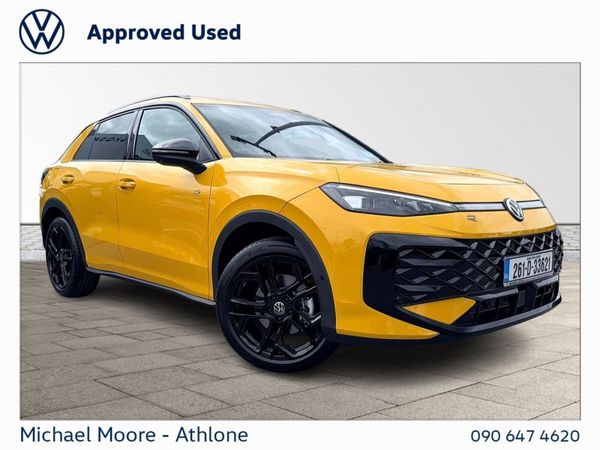 Volkswagen T-Roc SUV, Petrol, 2026, Yellow