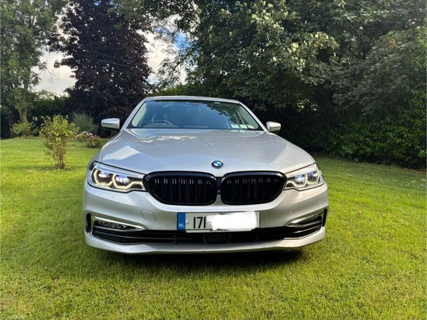 BMW 5-Series Saloon, Diesel, 2017, Silver