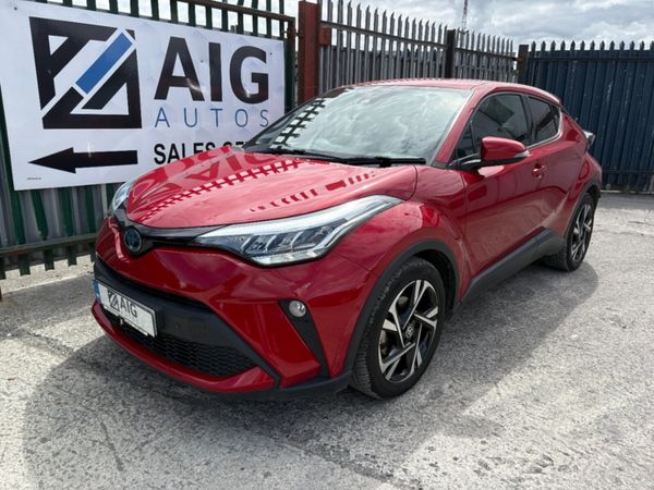 Toyota C-HR SUV, Petrol Hybrid, 2022, Red