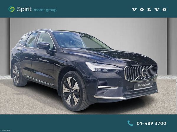 Volvo XC60 SUV, Petrol Plug-in Hybrid, 2024, Black