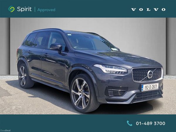 Volvo XC90 SUV, Petrol Plug-in Hybrid, 2019, Grey