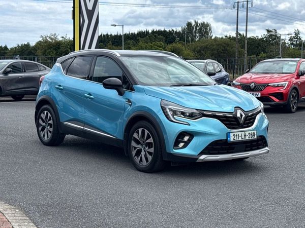 Renault Captur Hatchback, Petrol Plug-in Hybrid, 2021, Blue