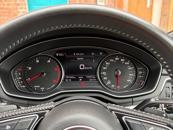 Audi A4 Saloon, Diesel, 2019, Black