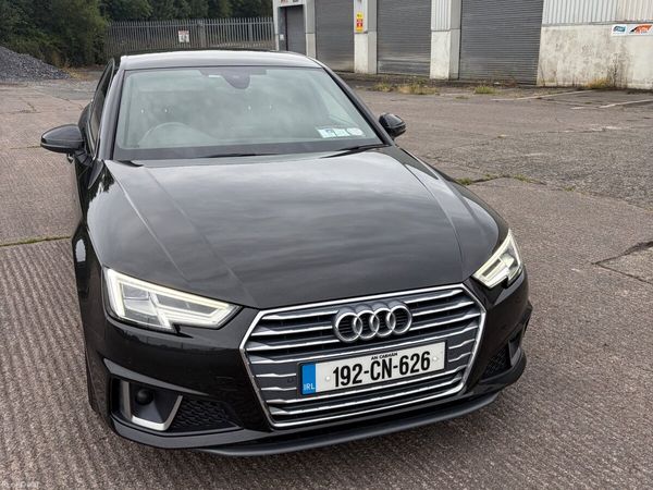 Audi A4 Saloon, Diesel, 2019, Black